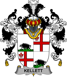 Irish Family Coat of Arms (v.25b) Kellett