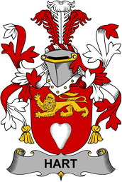 Irish Coat of Arms for Hart or O