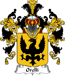 Italian Family Coat of Arms (v.25b) Orelli