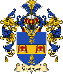 Irish Family Coat of Arms (v.25a) Grainger