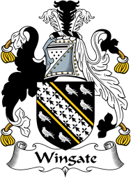 English Coat of Arms for the family Wingate