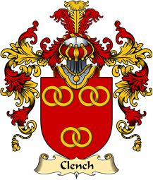 English Family Coat of Arms (v.25) Clench
