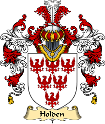 English Family Coat of Arms (v.25) Holden II