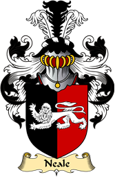 English Coat of Arms (v.23) for the family Neale