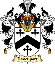 English Family Coat of Arms (v.25) Davenport