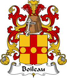 Coat of Arms from France for Boileau