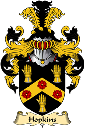 Irish Family Coat of Arms (v.23) for Hopkins