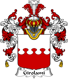 Italian Family Coat of Arms (v.25b) Girolami