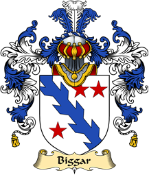 Irish Family Coat of Arms (v.25a) Biggar