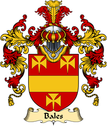 English Family Coat of Arms (v.25) Bales