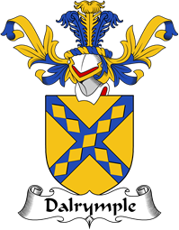 Coat of Arms from Scotland for Dalrymple