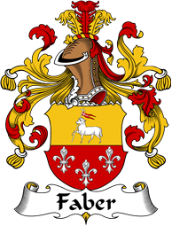 German Wappen Coat of Arms for Faber