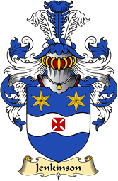 English Coat of Arms (v.23) for the family Jenkinson