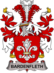 Coat of arms used by the Danish family Bardenfleth