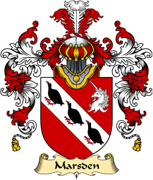 English Family Coat of Arms (v.25) Marsden