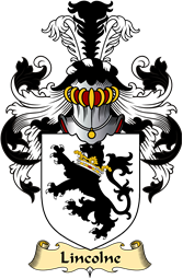 English Coat of Arms (v.23) for the family Lincolne I