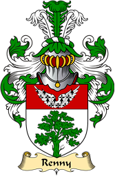 Scottish Family Coat of Arms (v.23) for Renny or Rennie