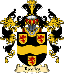 English Family Coat of Arms (v.25) Rawles