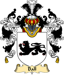 English Family Coat of Arms (v.25) Ball