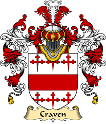 English Family Coat of Arms (v.25) Craven