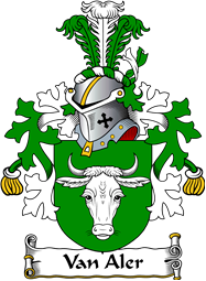 Dutch Coat of Arms for Van Aler