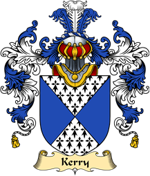 English Family Coat of Arms (v.25) Kerry
