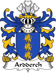 Welsh Coat of Arms for Ardderch (AP MOR AP TEGERIN)