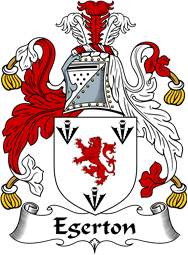 English Coat of Arms for the family Egerton