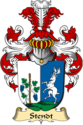 v.23 Coat of Family Arms from Germany for Stendt