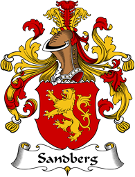 German Wappen Coat of Arms for Sandberg