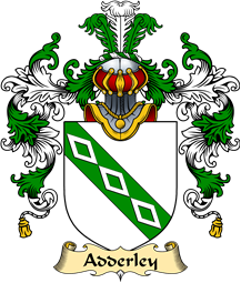 English Family Coat of Arms (v.25) Adderley