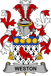 Irish Coat of Arms for Weston