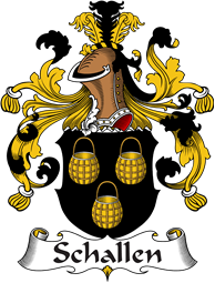 German Wappen Coat of Arms for Schallen