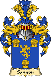 French Family Coat of Arms (v.23) for Samson