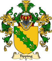 English Family Coat of Arms (v.25) Tipping