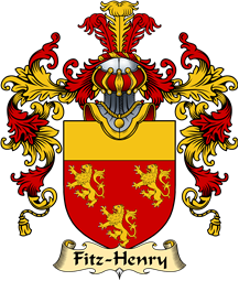 Irish Family Coat of Arms (v.25a) Fitz-Henry