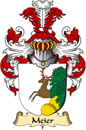 v.23 Coat of Family Arms from Germany for Meier