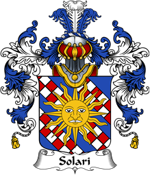 Italian Family Coat of Arms (v.25b) Solari