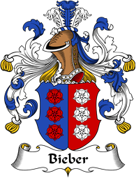 German Wappen Coat of Arms for Bieber