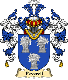 English Family Coat of Arms (v.25) Peverell