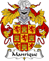 Portuguese Coat of Arms for Manrique