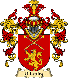 Irish Family Coat of Arms (v.25a) O