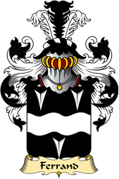 French Family Coat of Arms (v.23) for Ferrand