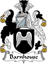 English Coat of Arms for the family Barnhouse