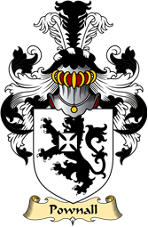 English Coat of Arms (v.23) for the family Pownall