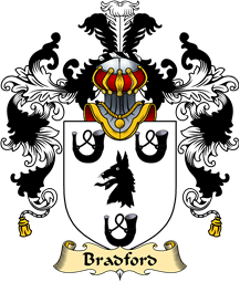 English Family Coat of Arms (v.25) Bradford