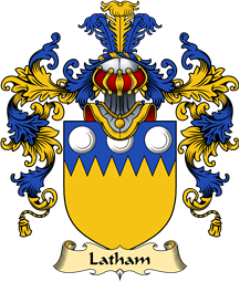 Scottish Family Coat of Arms (v.25) Latham