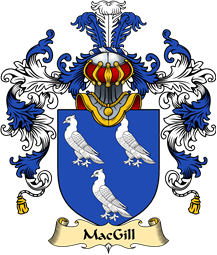 Irish Family Coat of Arms (v.25a) MacGill