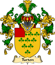English Family Coat of Arms (v.25) Turton