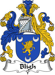 English Coat of Arms for the family Bligh